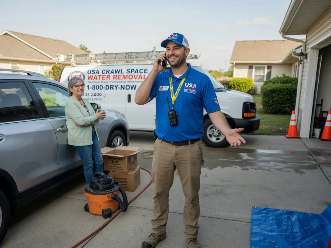 Crawl Space Water Removal Burchard, NE FAQs